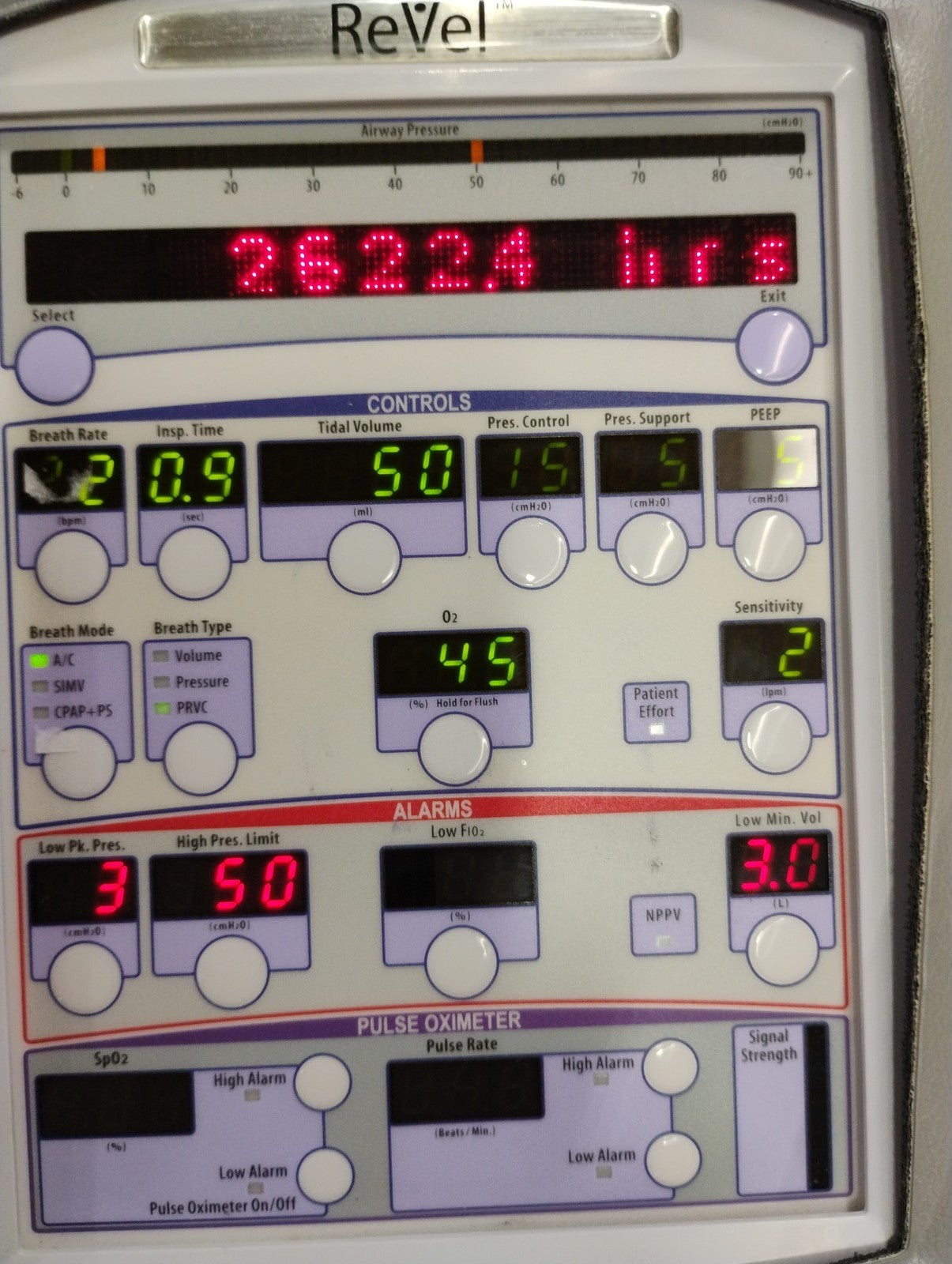 CareFusion Revel Transport Ventilator