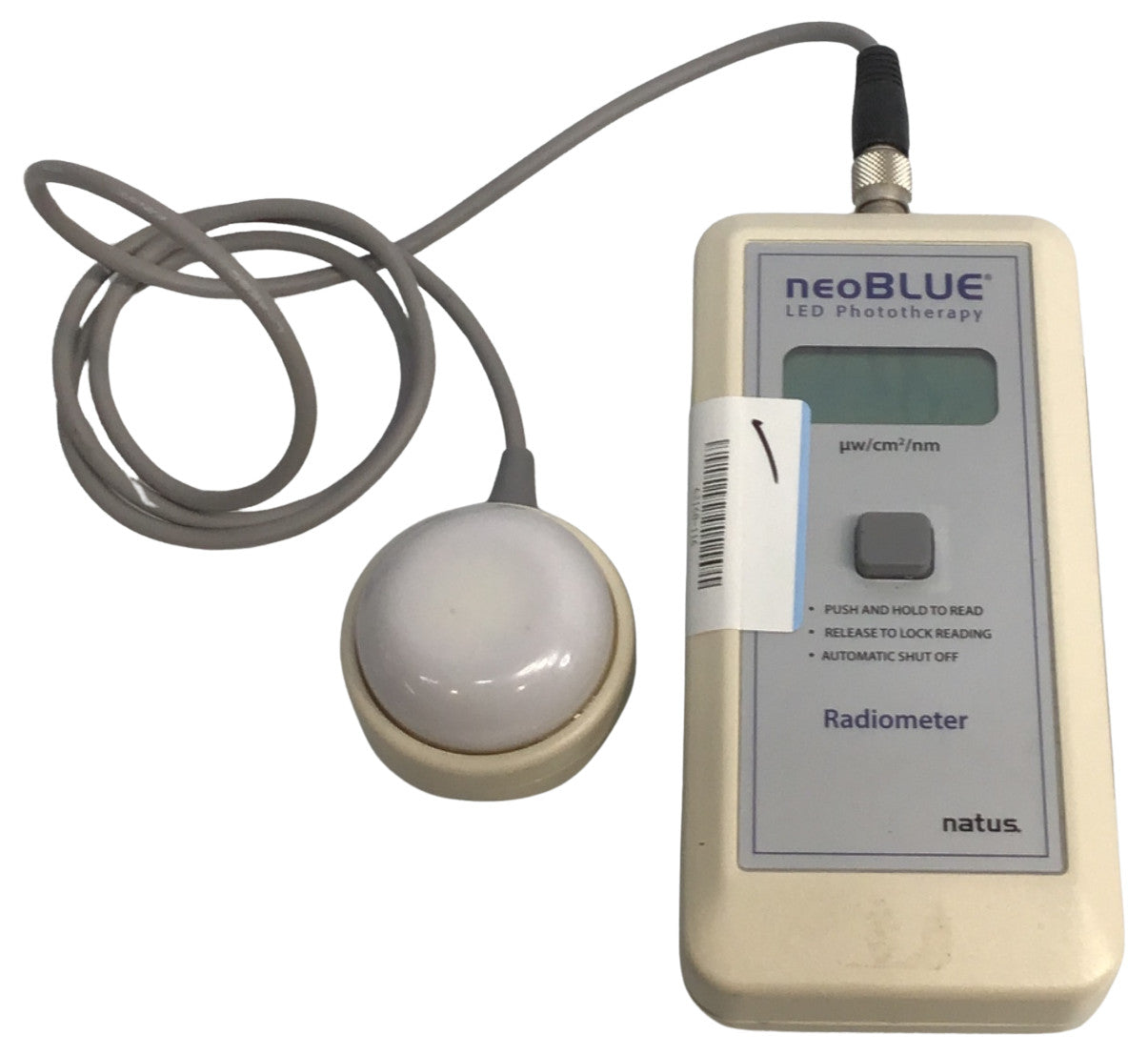 NATUS NEOBLUE LED PHOTOTHERAPY RADIOMETER W/ SENSOR