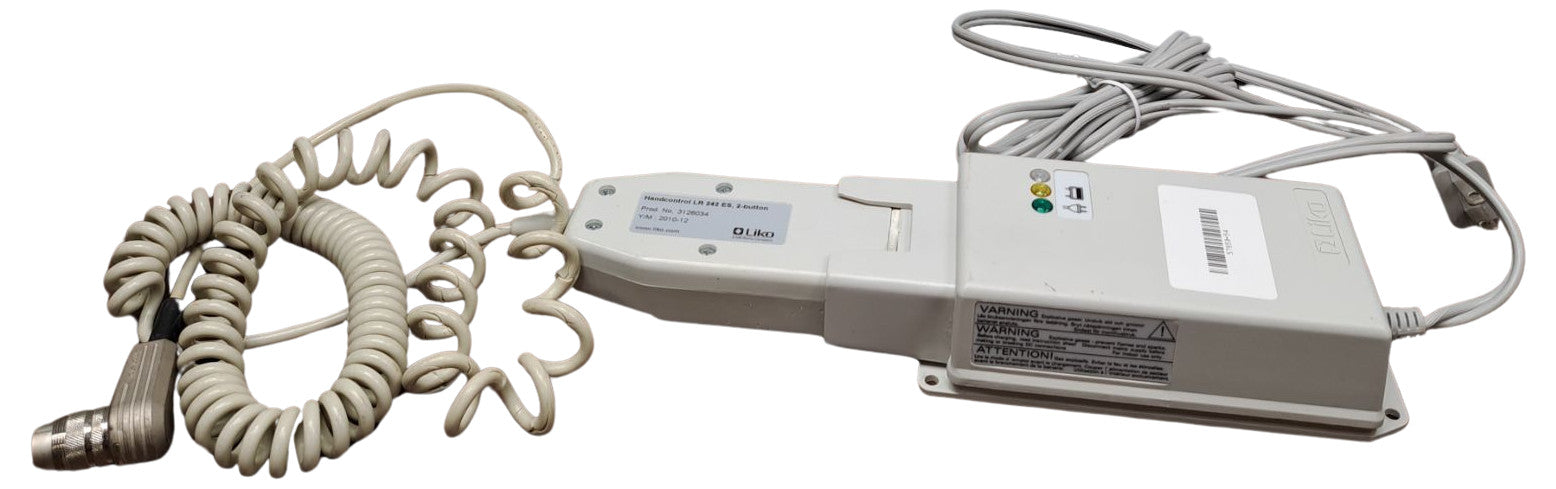 LIKO PATIENT LIFT BATTERY CHARGER W LR 242 ES HAND CONTROL