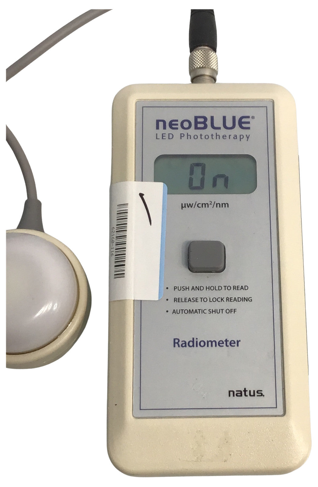 NATUS NEOBLUE LED PHOTOTHERAPY RADIOMETER W/ SENSOR