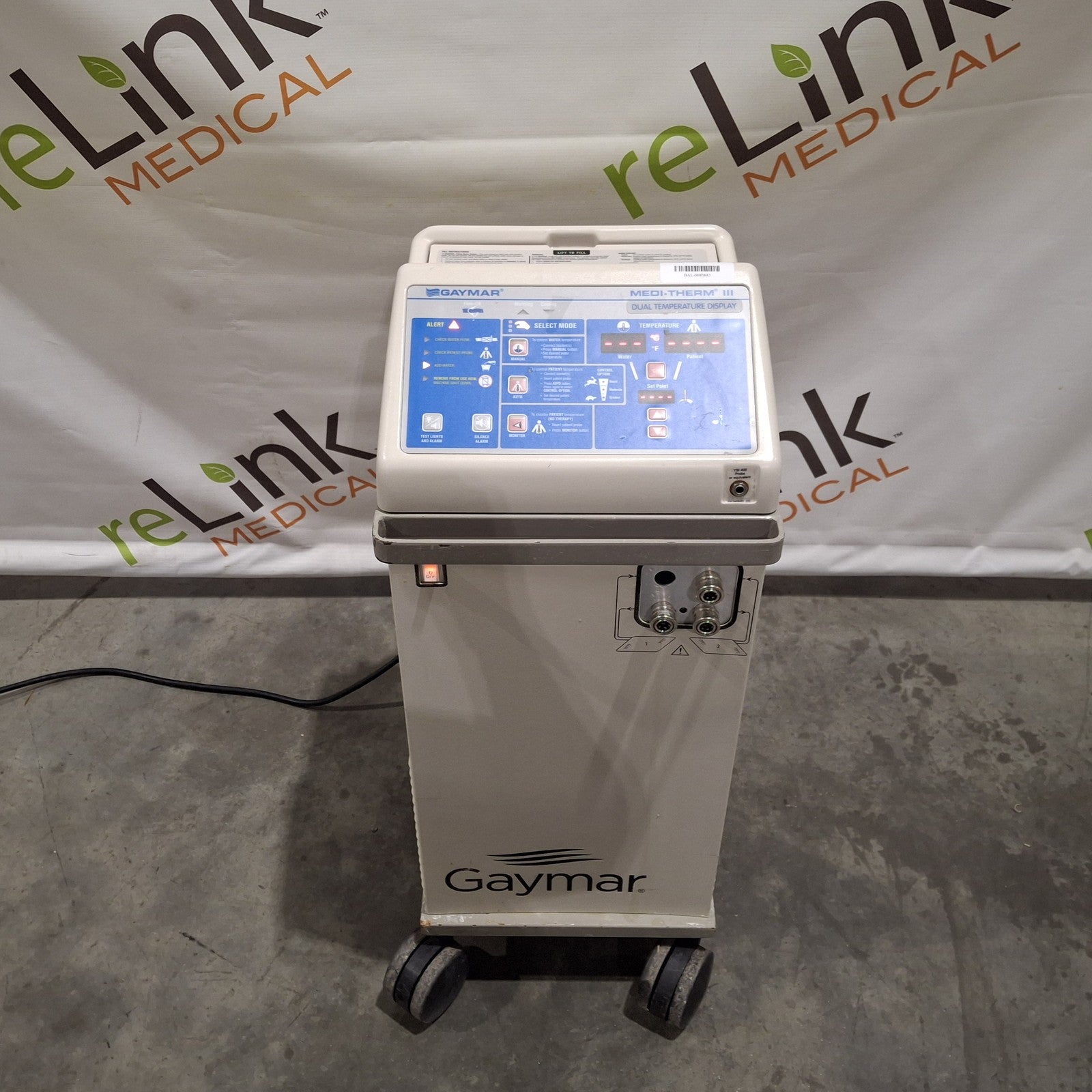 Gaymar Medi-Therm III MTA7900 Hyper/Hypothermia Machine