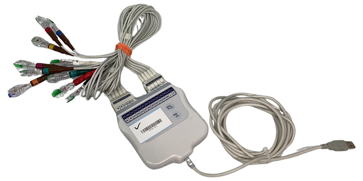 WELCH ALLYN AM12 ACQUISITION MODULE WITH LEADS