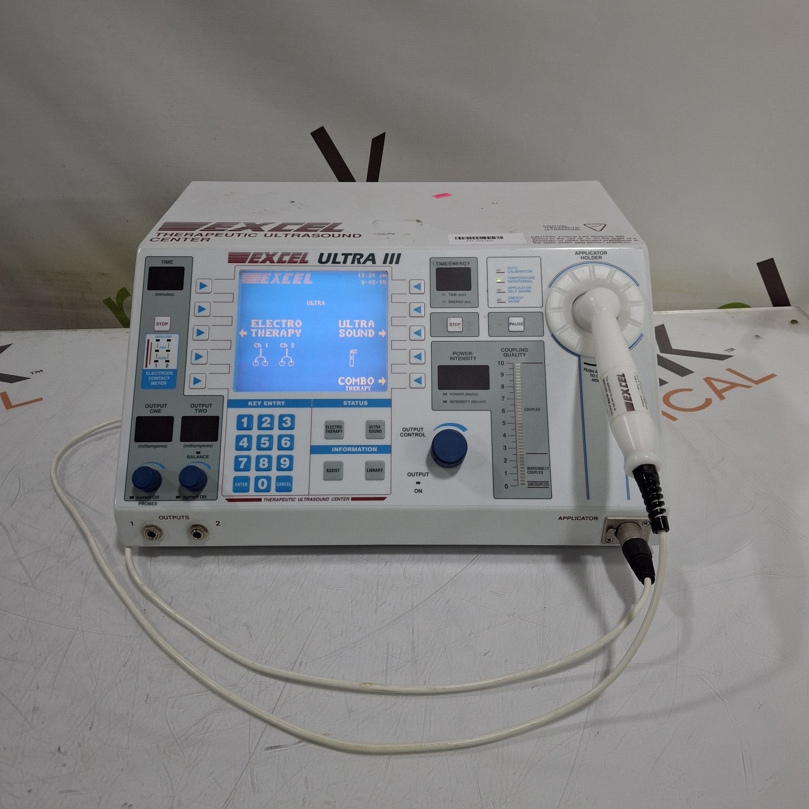 Excel Ultra III Ultrasound Electrotherapy Center