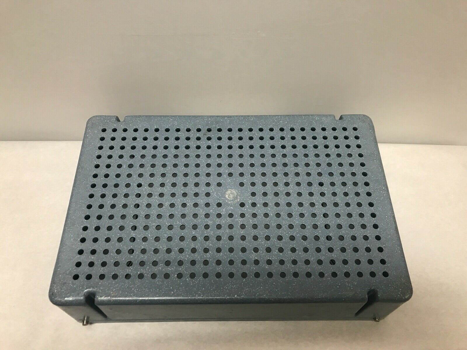 Blue SS Sterilization Tray (L:14"; H: 3.25"; W: 9.25") | KMCE-214 DIAGNOSTIC ULTRASOUND MACHINES FOR SALE