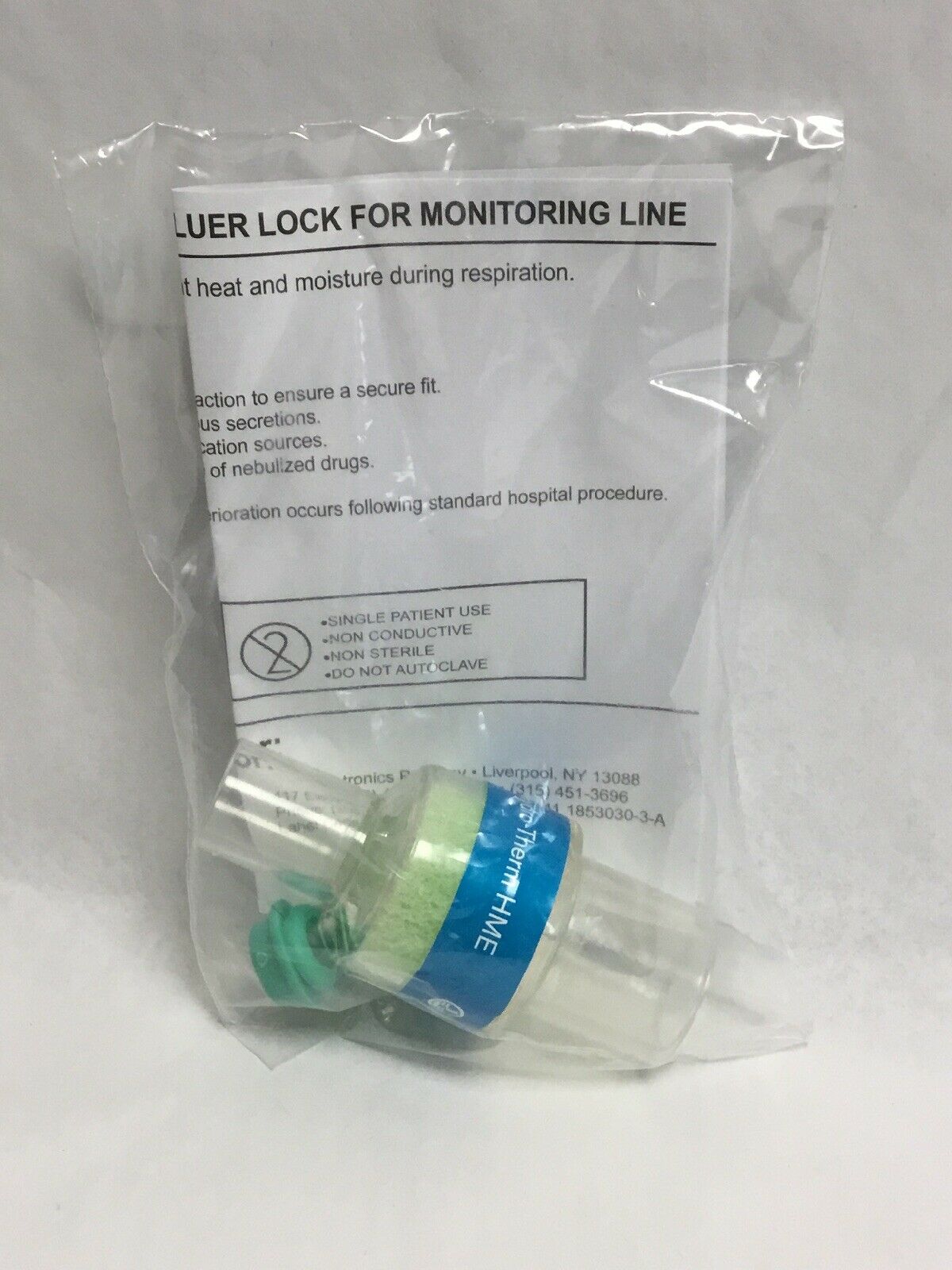Hydro -Therm HME w/ Luer Lock for Monitoring Line (25KMD) DIAGNOSTIC ULTRASOUND MACHINES FOR SALE