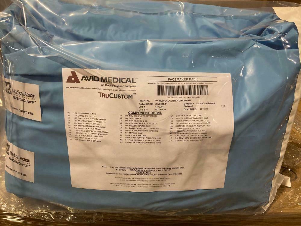 Avid Medical TruCustom Pack Ref CINC117-01_0002 DIAGNOSTIC ULTRASOUND MACHINES FOR SALE