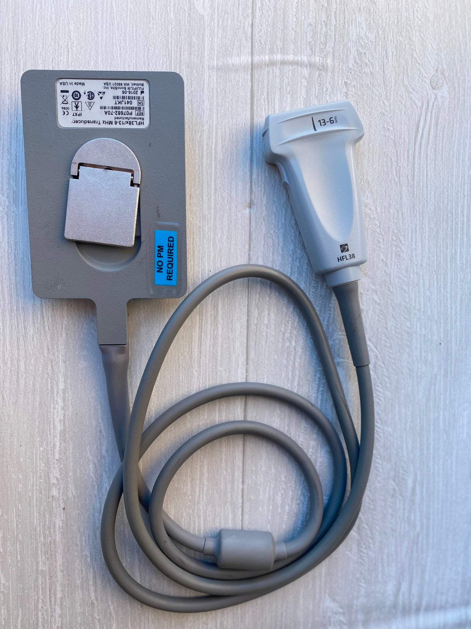 Sonosite HFL38x /13-6 MHZ Linear Transducer Probe for S Nerve 2016 DIAGNOSTIC ULTRASOUND MACHINES FOR SALE