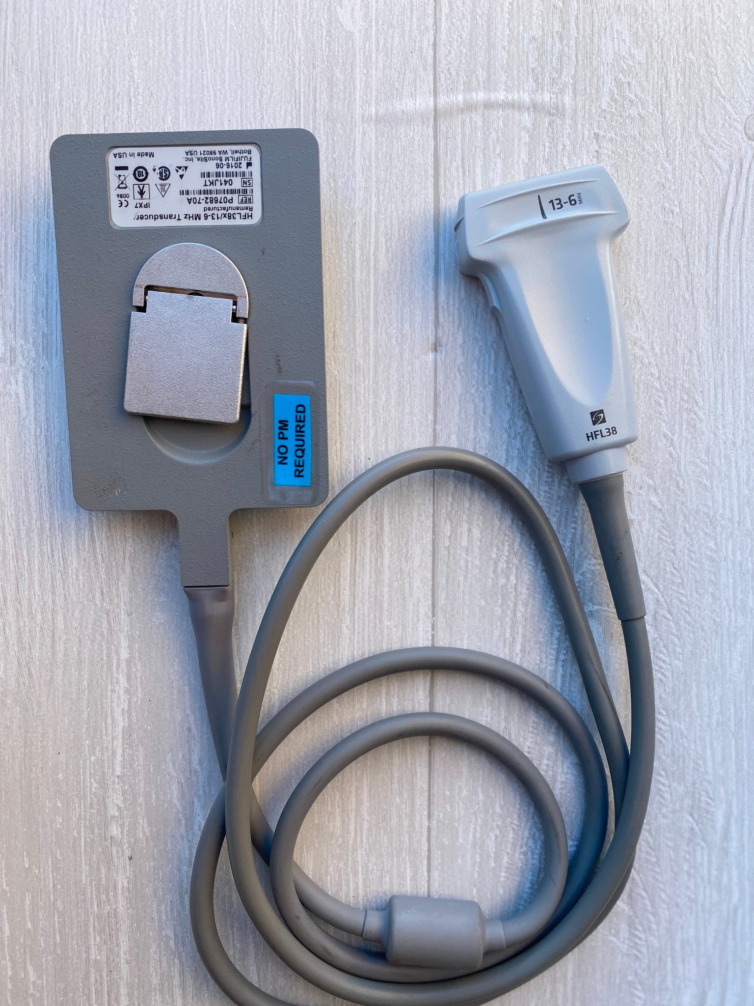 Sonosite HFL38x /13-6 MHZ Linear Transducer Probe for S Nerve 2016 DIAGNOSTIC ULTRASOUND MACHINES FOR SALE