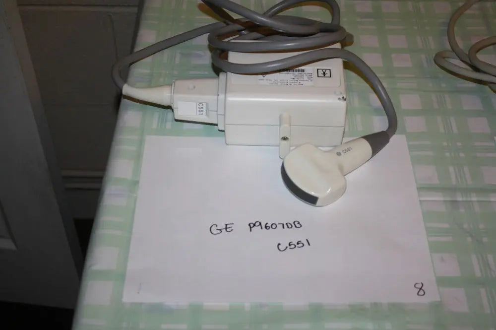 GE ULTRASOUND PROBE TRANSDUCER P9607AD C551 DIAGNOSTIC ULTRASOUND MACHINES FOR SALE