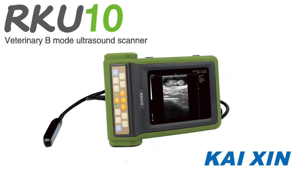 Kaixin RKU-10 Veterinary Hand Held-palm Ultrasound scanner & Rectal Probe DIAGNOSTIC ULTRASOUND MACHINES FOR SALE