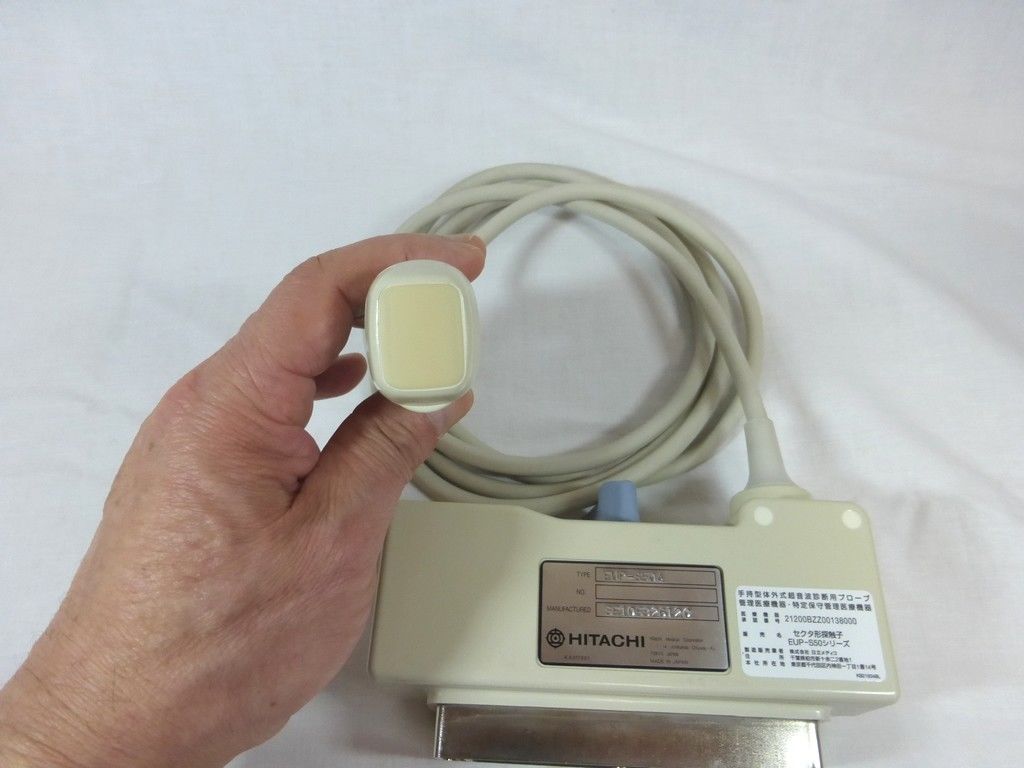 Hitachi EUP-S50A Ultrasound Transducer probe DIAGNOSTIC ULTRASOUND MACHINES FOR SALE