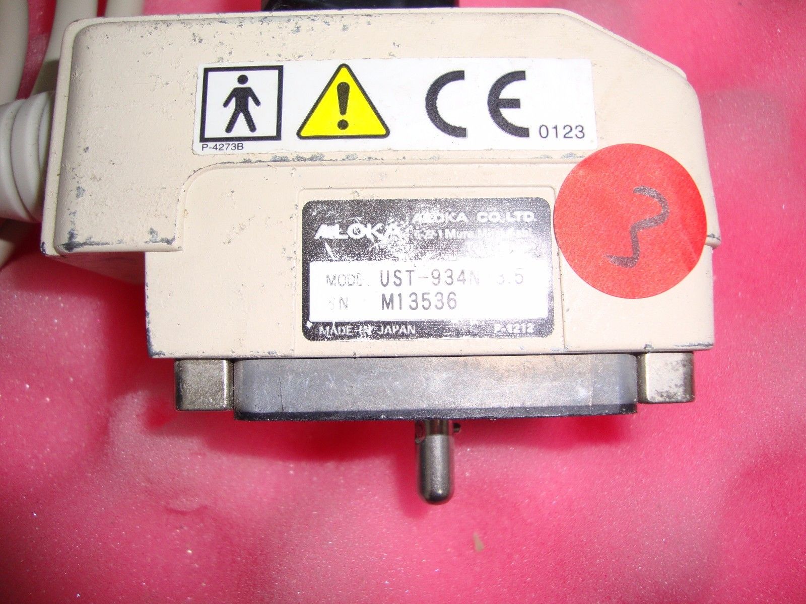 ALOKA UST-934N-3.5 Ultrasound Probe DIAGNOSTIC ULTRASOUND MACHINES FOR SALE