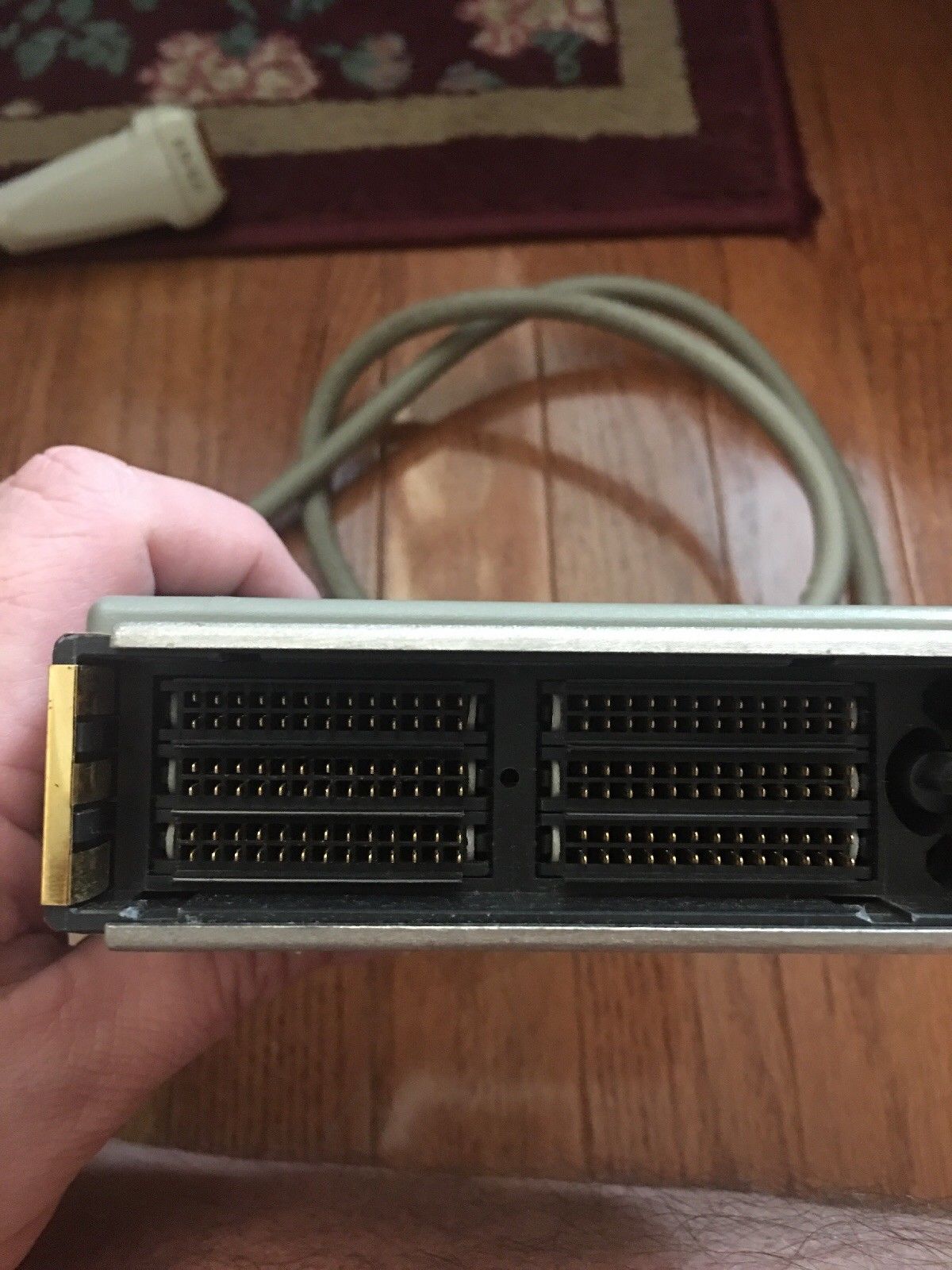 probe connector close up