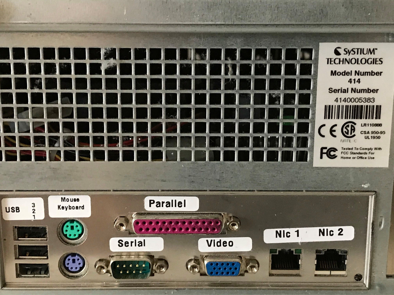 Systium Technologies Model 414 Disk Drive for Siemens Acuson Sequoia Ultrasound DIAGNOSTIC ULTRASOUND MACHINES FOR SALE
