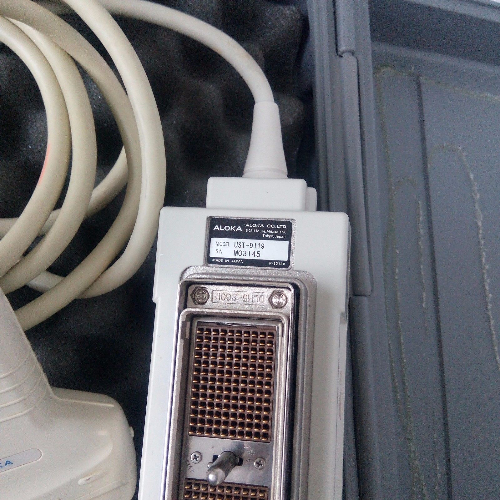 Aloka UST-9119 Ultrasound Transducer DIAGNOSTIC ULTRASOUND MACHINES FOR SALE