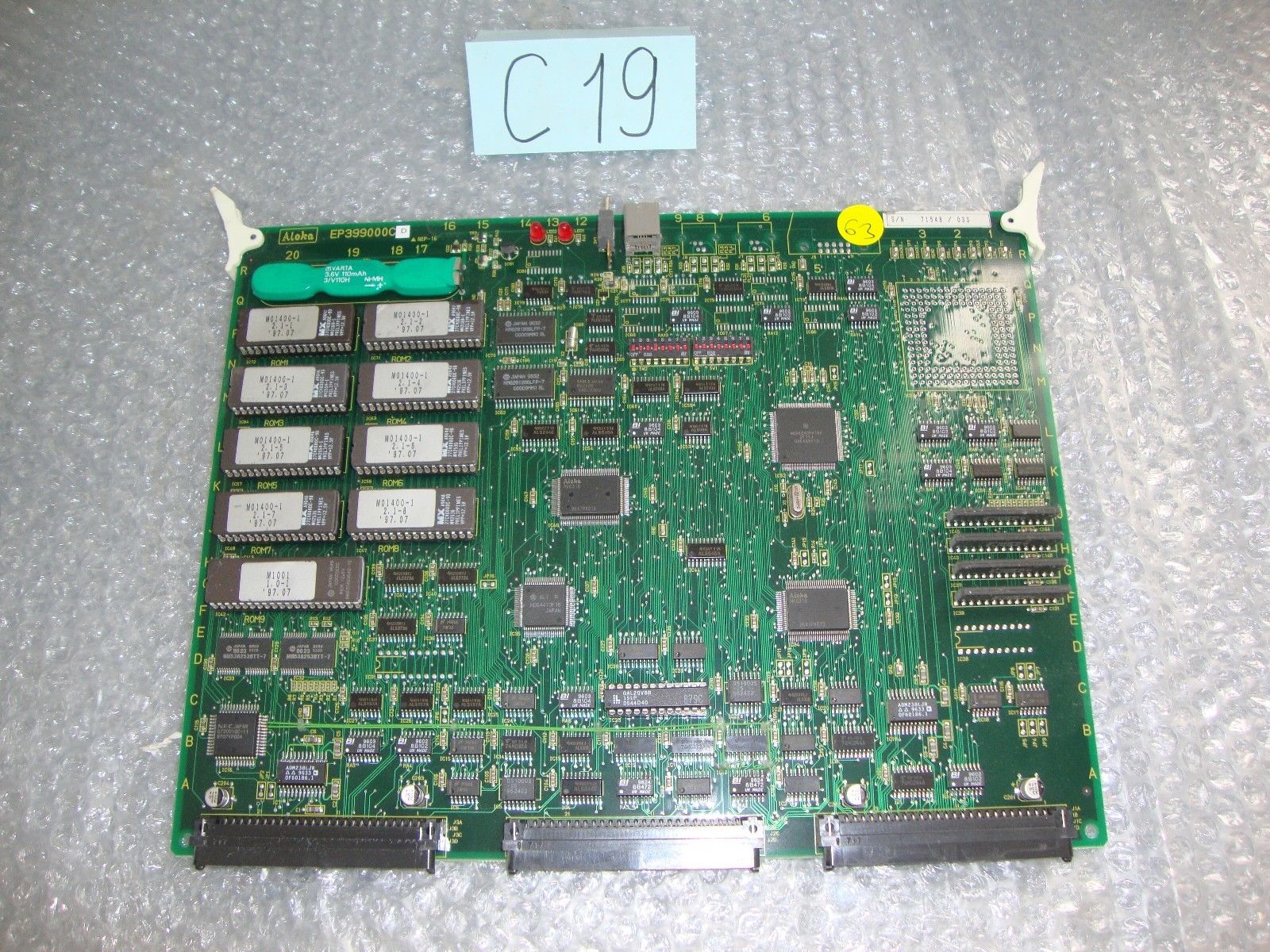 ALOKA SSD-1400 Ultrasound board EP399000cd DIAGNOSTIC ULTRASOUND MACHINES FOR SALE