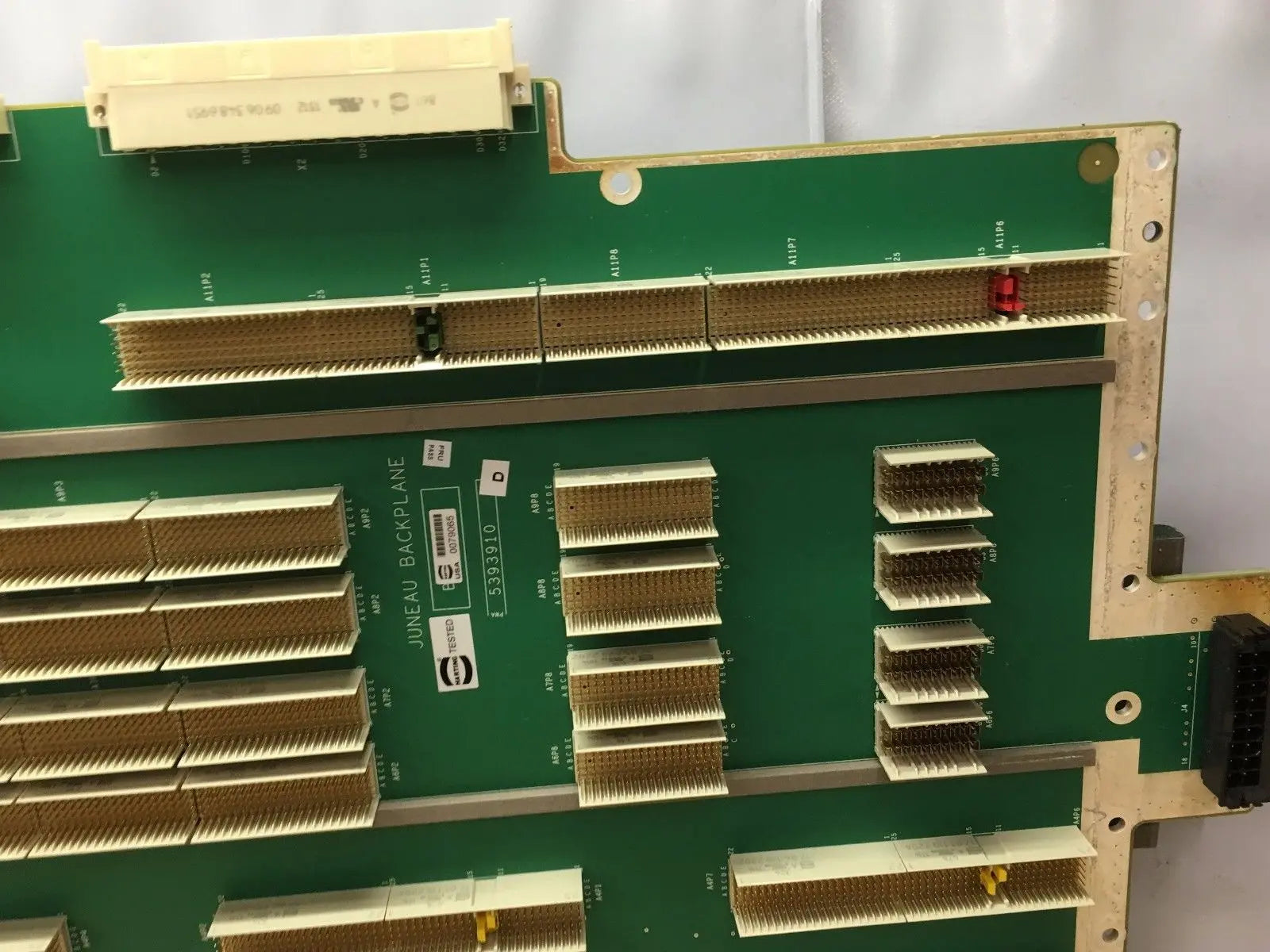 JUNEAU - MRX BACKPLANE CIRCUIT BOARD ASSEMBLY GE Ultrasound P/N 5393910 DIAGNOSTIC ULTRASOUND MACHINES FOR SALE