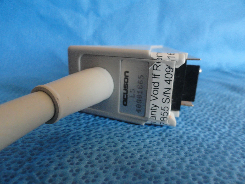 Siemens Acuson 5 Needle Guide L5 Ultrasound Transducer Probe for 128XP (3430) DIAGNOSTIC ULTRASOUND MACHINES FOR SALE