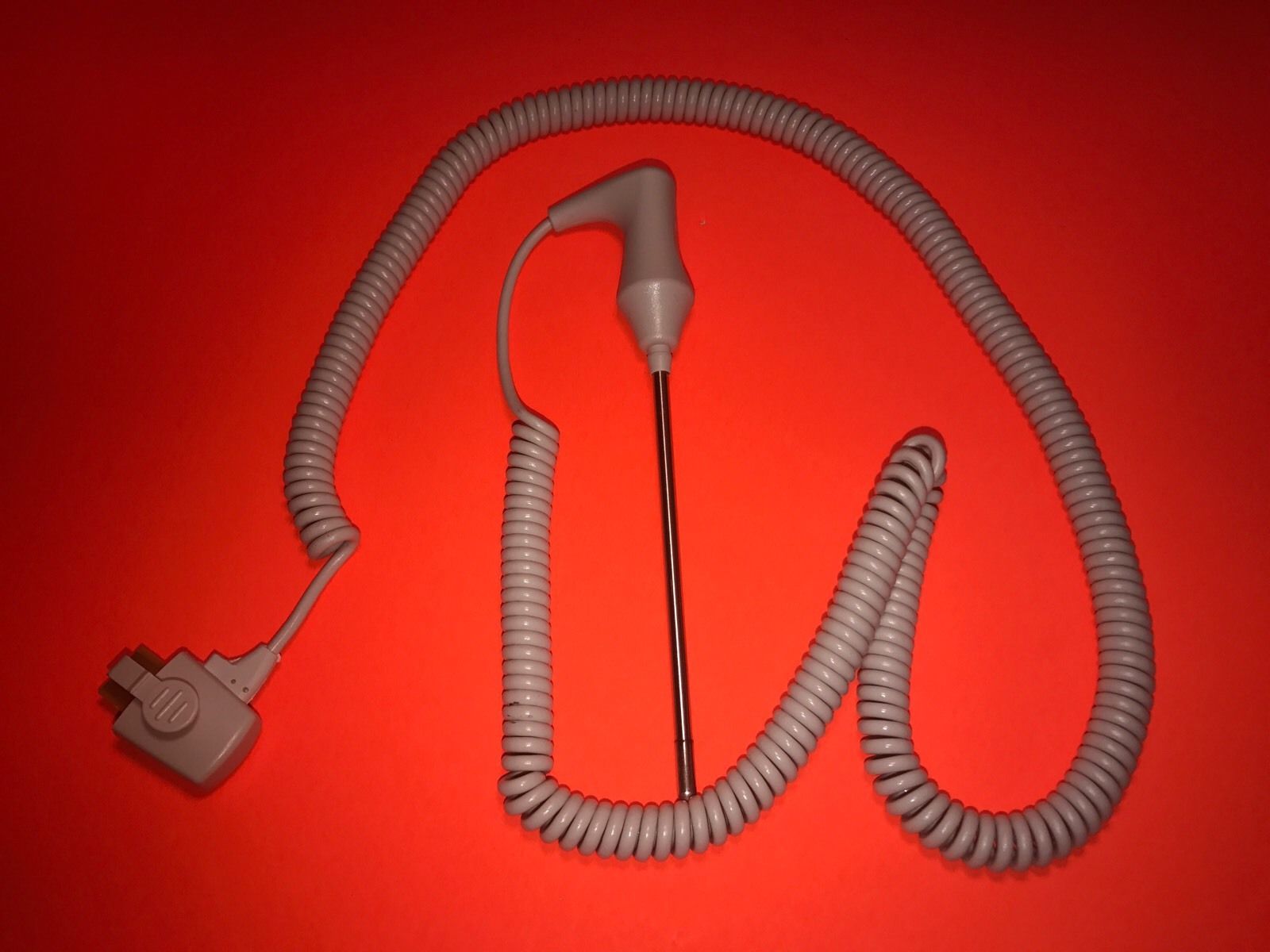 New OEM Welch Allyn Well Kit Rectal Probe 9FT RED 02895-100 Assy Lathg Co DIAGNOSTIC ULTRASOUND MACHINES FOR SALE