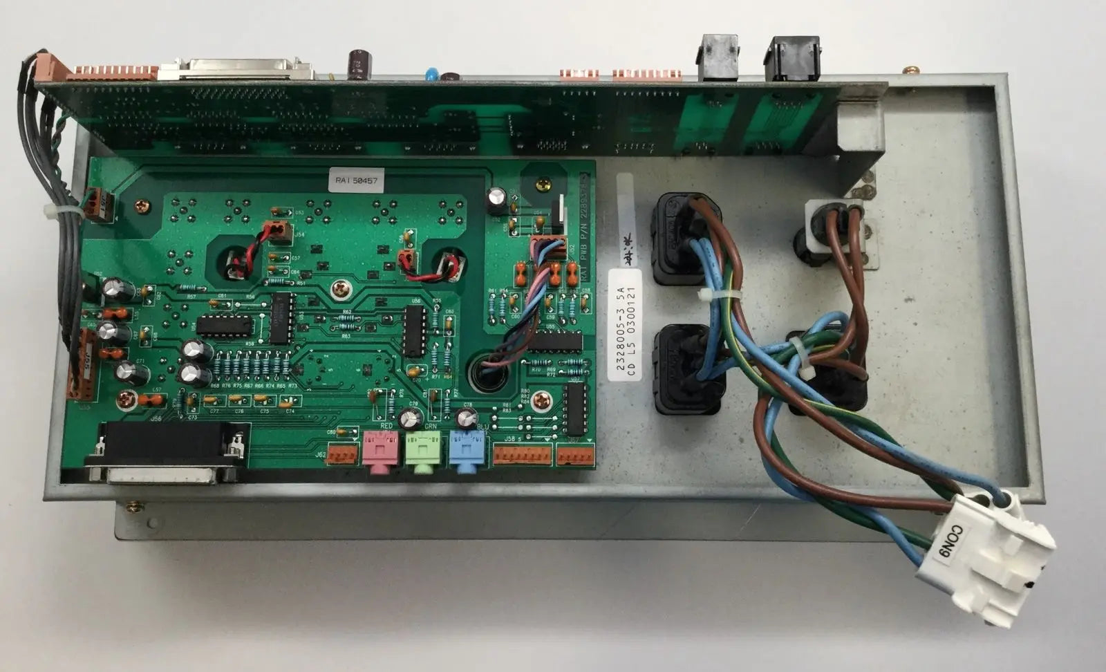 GE Logiq 5 Expert Ultrasound 2328005-3 Rear Panel Assembly DIAGNOSTIC ULTRASOUND MACHINES FOR SALE