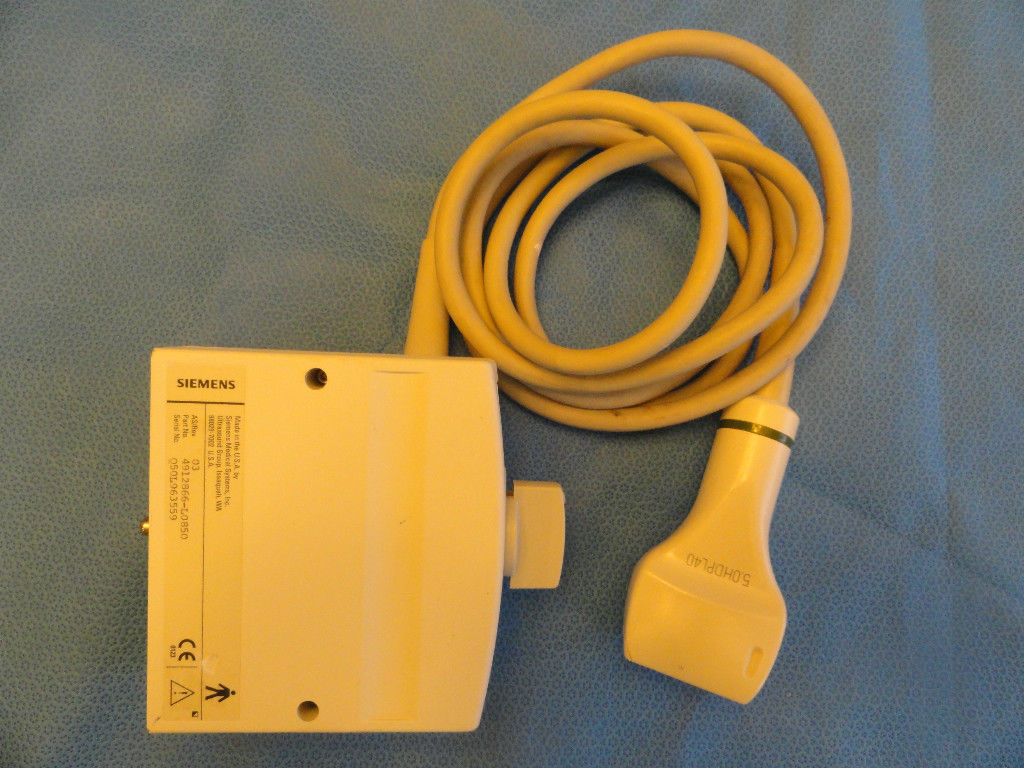 SIEMENS 5.0HDPL40 P/N 4912866-L0850 Ultrasound Transducer (3406) DIAGNOSTIC ULTRASOUND MACHINES FOR SALE