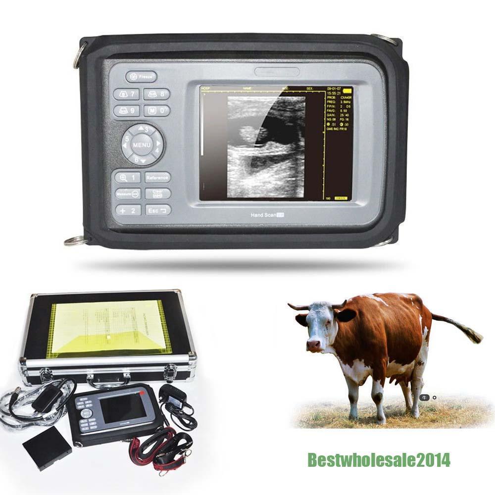 VET Digital Palm Ultrasound Ultrasonic Scanner Machine Animal + Rectal Probe * 190891767370 DIAGNOSTIC ULTRASOUND MACHINES FOR SALE