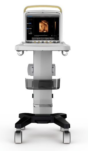 Color Doppler Ultrasound Chison Q5 with Trolley, and Linear Array Probe 5-10Mhz DIAGNOSTIC ULTRASOUND MACHINES FOR SALE