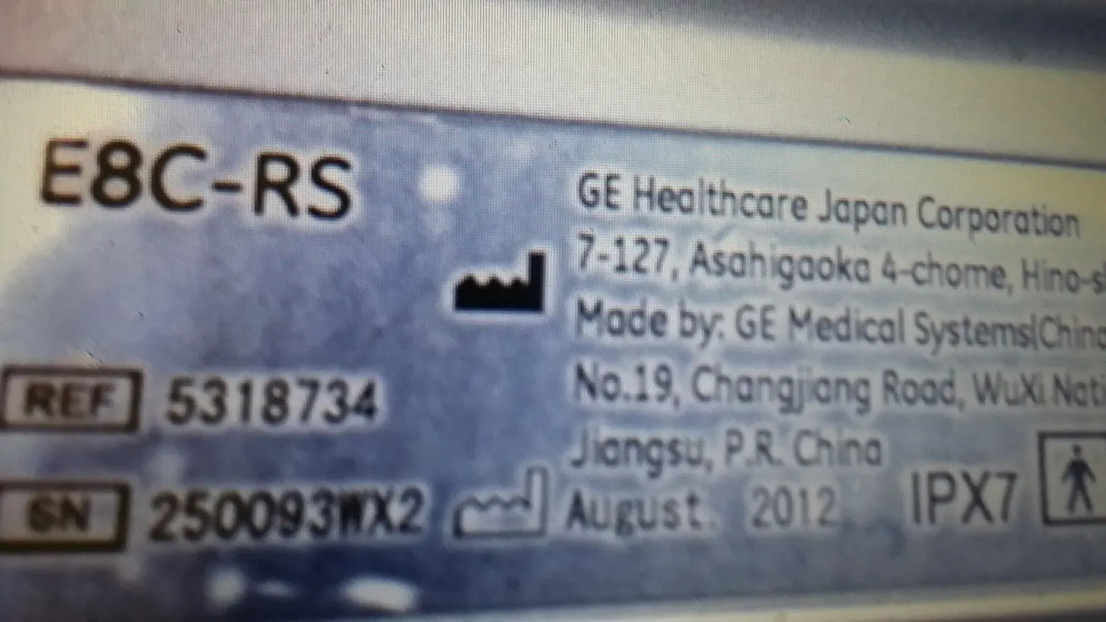 GE E8C-RS ultrasound transducer probe DIAGNOSTIC ULTRASOUND MACHINES FOR SALE