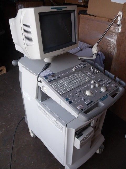 ⭐️ ALOKA PROSOUND SSD-4000 ULTRASOUND MACHINE. NO PROBES. Powers up. O1 ⭐️ DIAGNOSTIC ULTRASOUND MACHINES FOR SALE