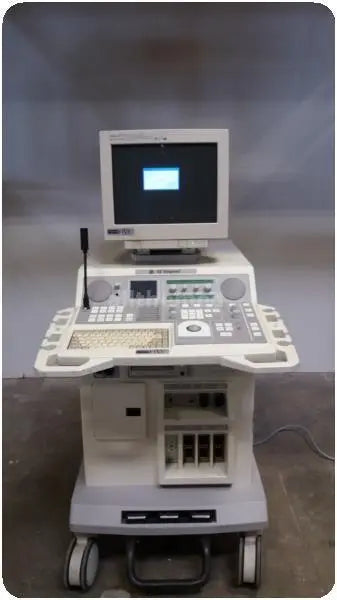 GE Vingmed System Five Cardiac Ultrasound With Probe MPTE 8 MHz 10A& KN100002; DIAGNOSTIC ULTRASOUND MACHINES FOR SALE