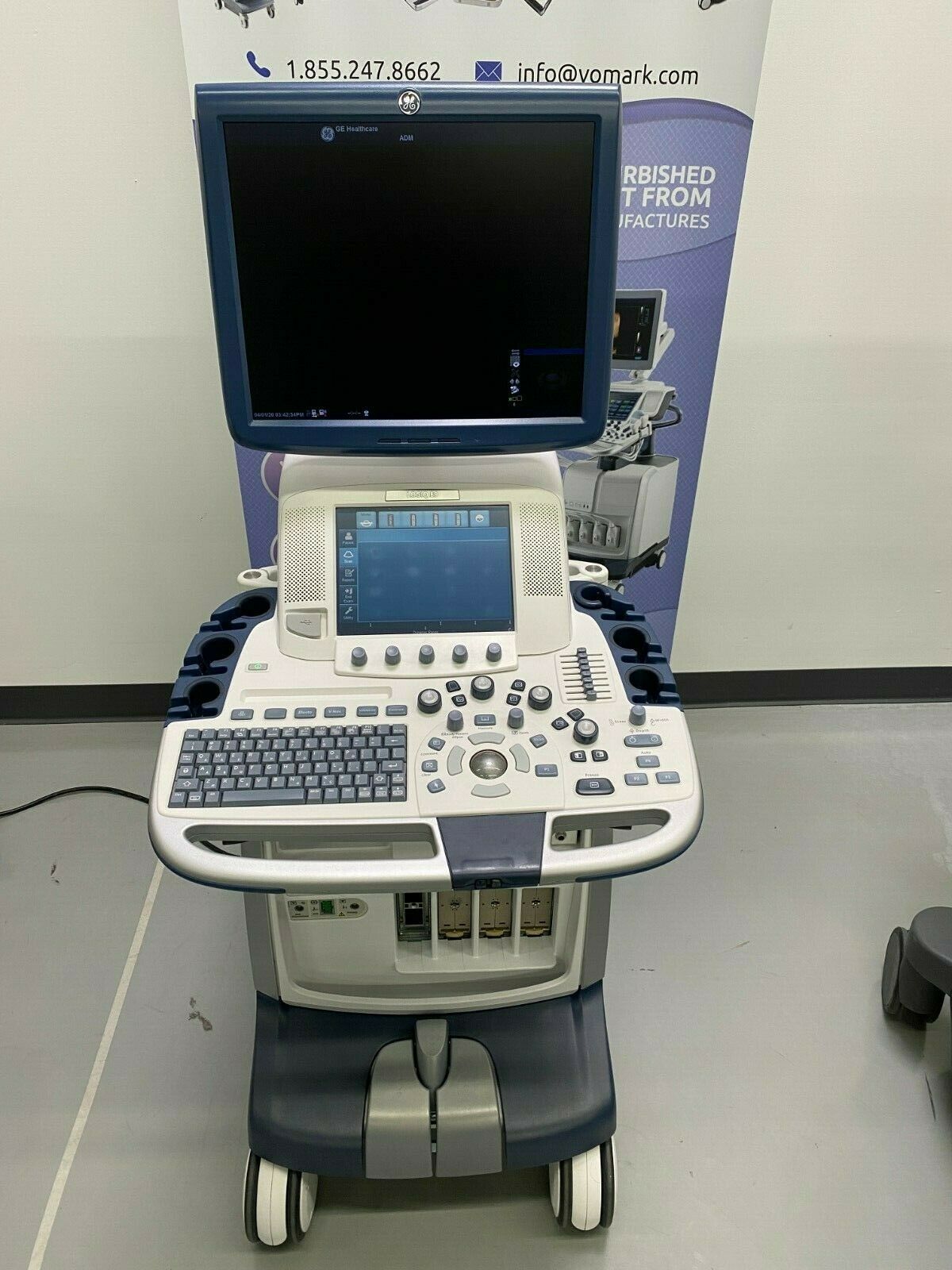 GE LOGIQ E9 XDCLEAR R5 ULTRASOUND MACHINE - SHARED SERVICE/CARDIAC - REFURB 2020 DIAGNOSTIC ULTRASOUND MACHINES FOR SALE