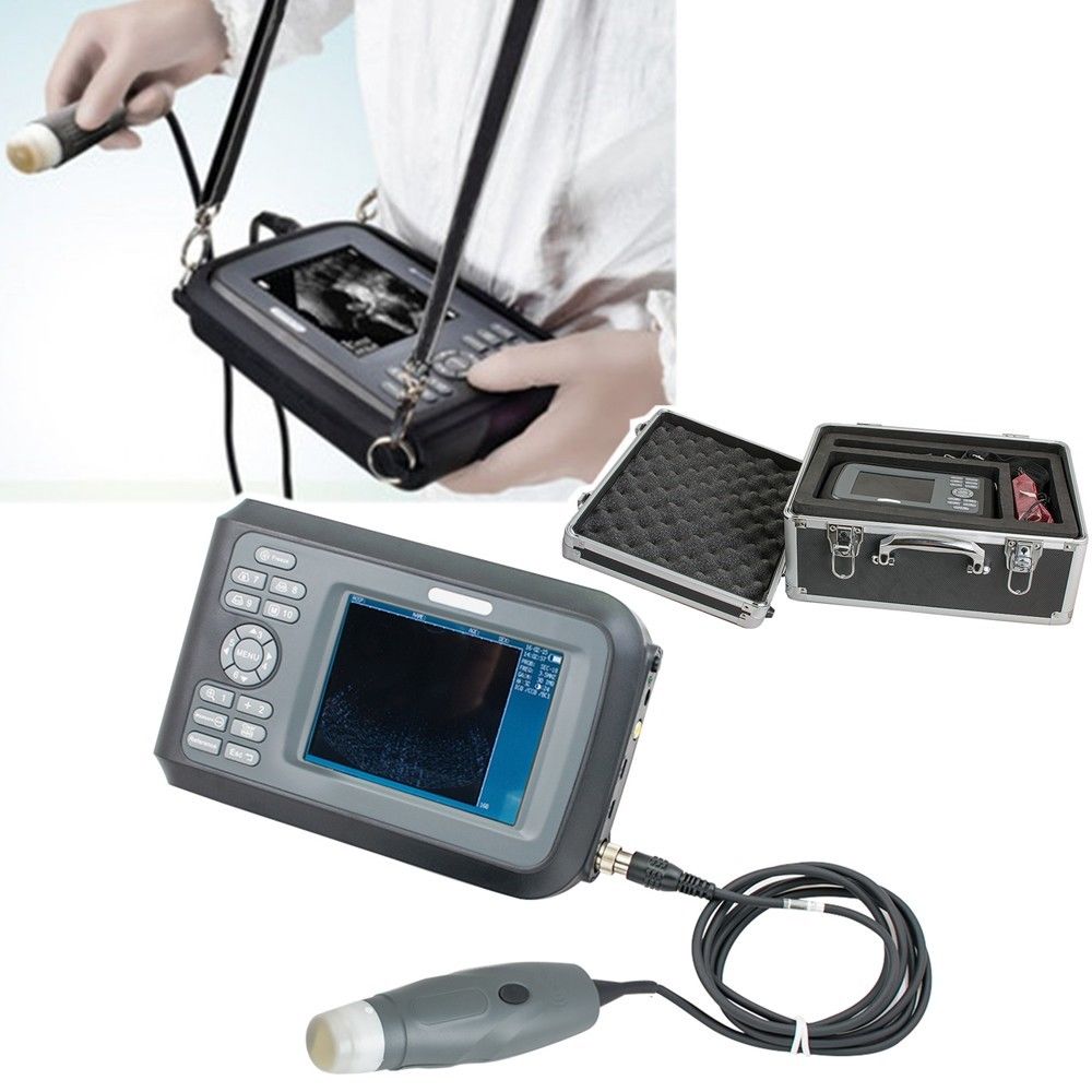 Handheld Veterinary VET Pet Laptop Ultrasound Scanner Machine Animal Probe +Case 190891045768 DIAGNOSTIC ULTRASOUND MACHINES FOR SALE