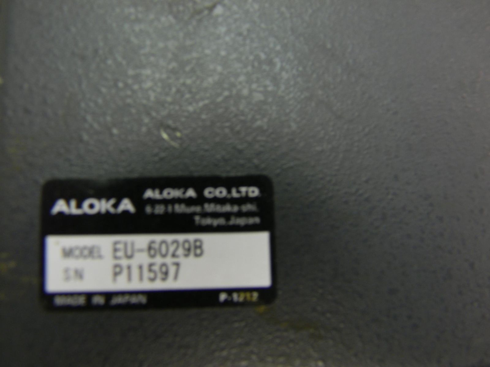 Aloka Prosound Ultrasound Scanner SSD 3500SV POWER SUPPLY EP479900CC EU-6029B DIAGNOSTIC ULTRASOUND MACHINES FOR SALE