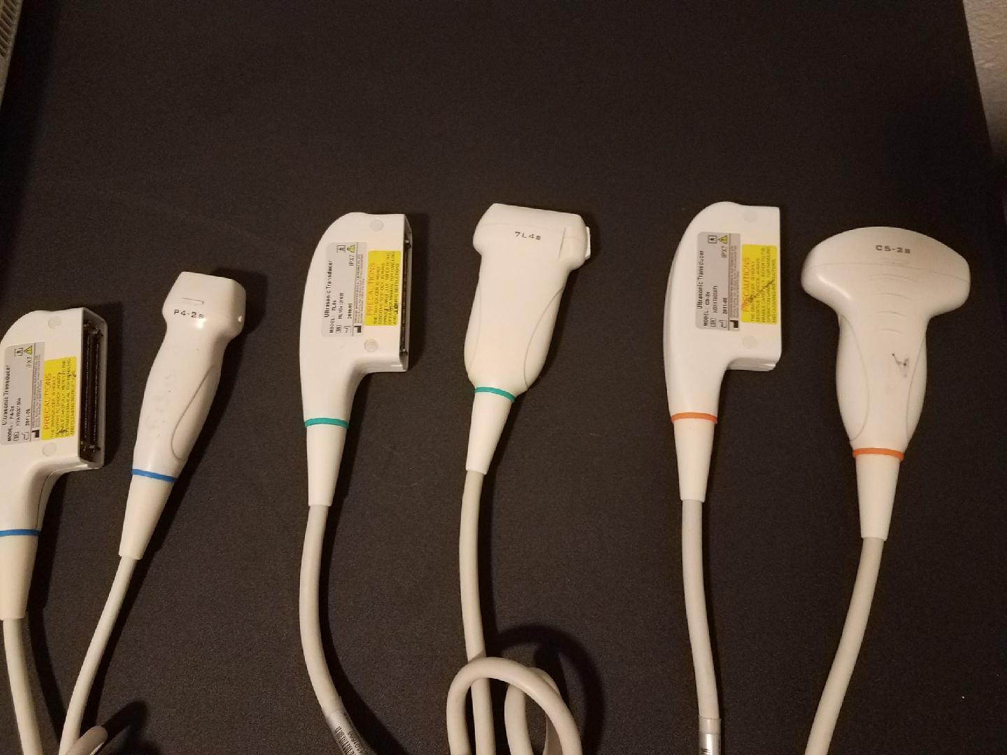 Mindray M5 Portable Ultrasound Machine with 3 Probes, barely used DIAGNOSTIC ULTRASOUND MACHINES FOR SALE