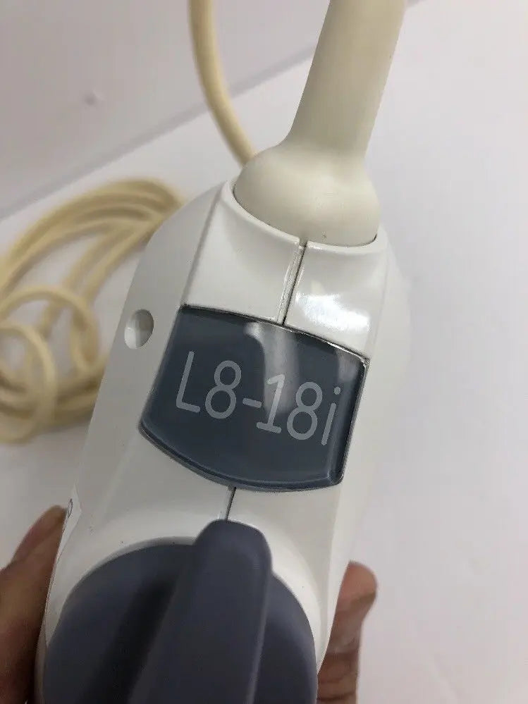 GE L8-18i-D Ultrasound Probe Transducer DOM March 2012 Demo Unit For Logiq E9 DIAGNOSTIC ULTRASOUND MACHINES FOR SALE