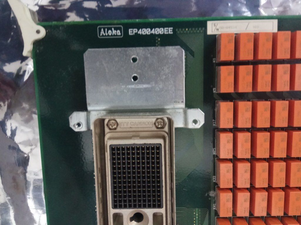 Hitachi Aloka ultrasound EP400400EE probes interface board for parts or repair DIAGNOSTIC ULTRASOUND MACHINES FOR SALE