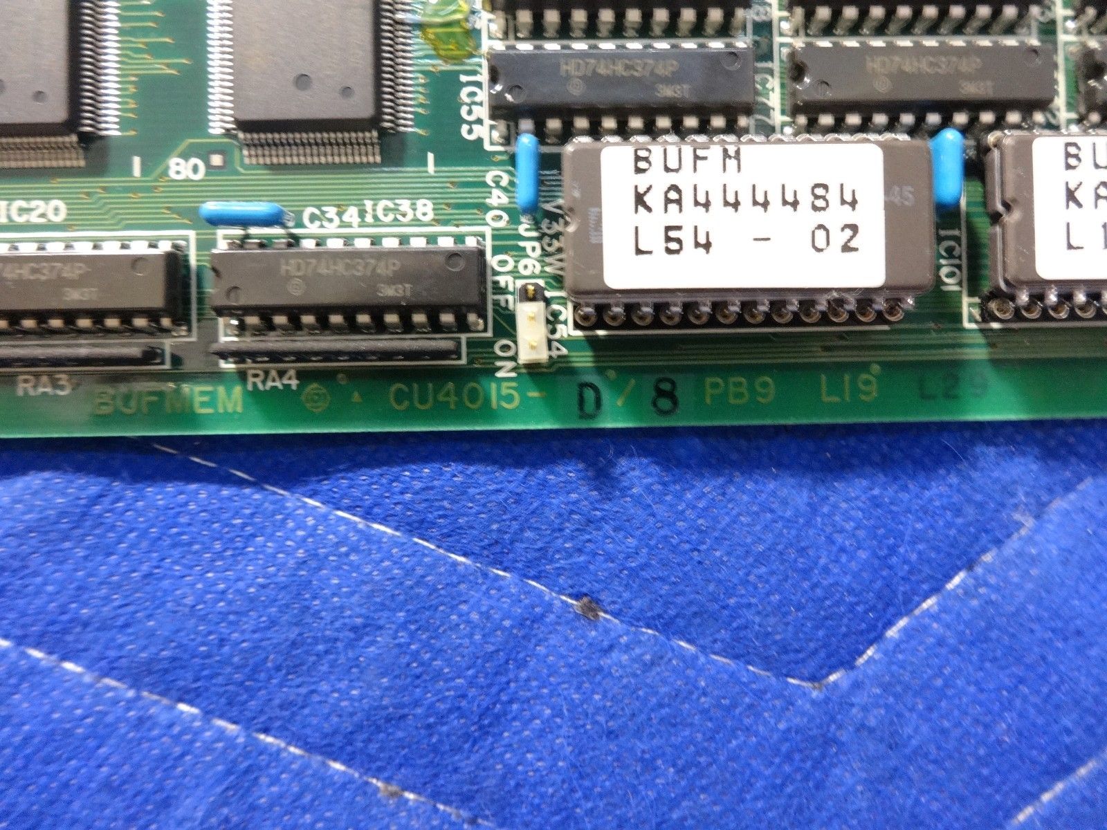 BUFM Board for Hitachi EUB 515 Plus Ultrasound System P/N CU4015-S19 DIAGNOSTIC ULTRASOUND MACHINES FOR SALE