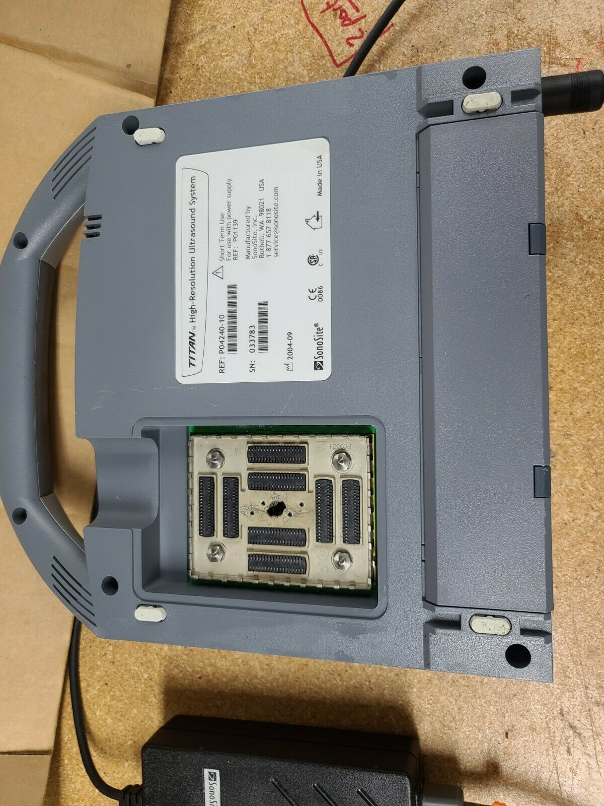 SONOSITE Titan Ultrasound unit with C60x/5-2 Convex Transducer as pictured DIAGNOSTIC ULTRASOUND MACHINES FOR SALE