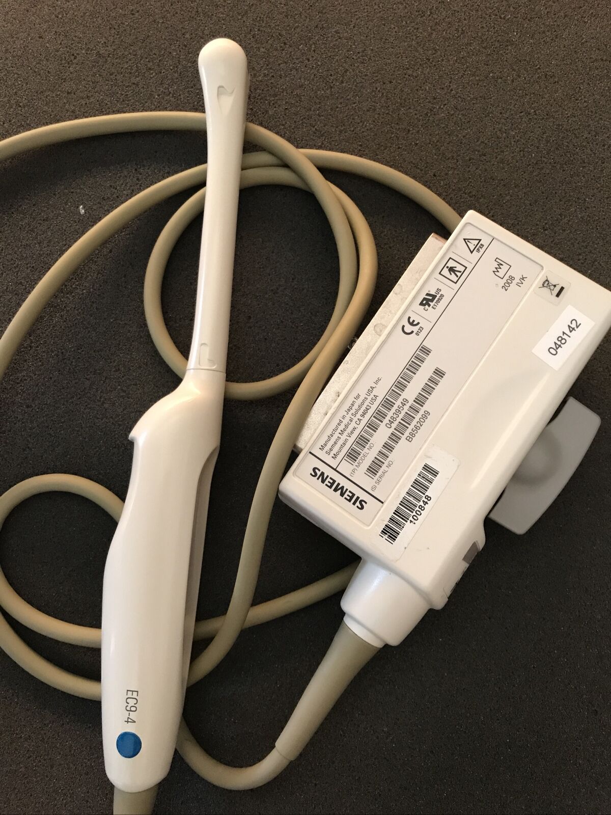 Siemens EC9-4 Transvaginal Probe Ultrasound Transducer DIAGNOSTIC ULTRASOUND MACHINES FOR SALE