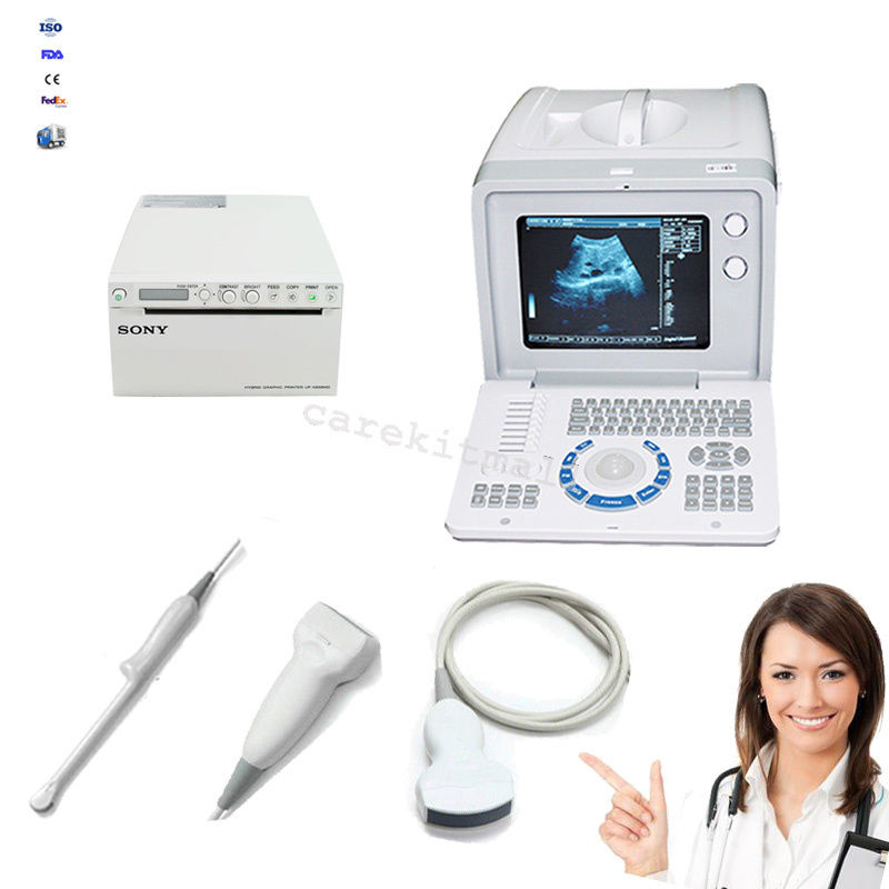 Digital Ultrasound Scanner+Transvaginal, convex,Linear 3 Probes+Terminal Printer 190891753274 DIAGNOSTIC ULTRASOUND MACHINES FOR SALE