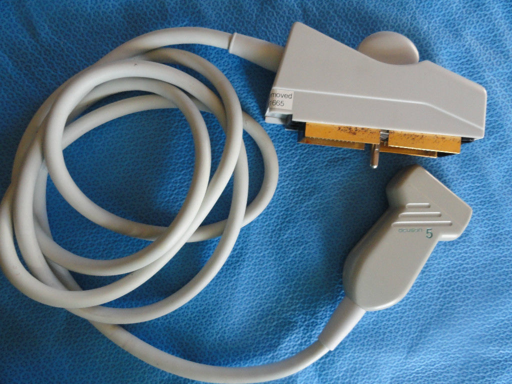 Siemens Acuson 5 Needle Guide L5 Ultrasound Transducer Probe for 128XP (3430) DIAGNOSTIC ULTRASOUND MACHINES FOR SALE