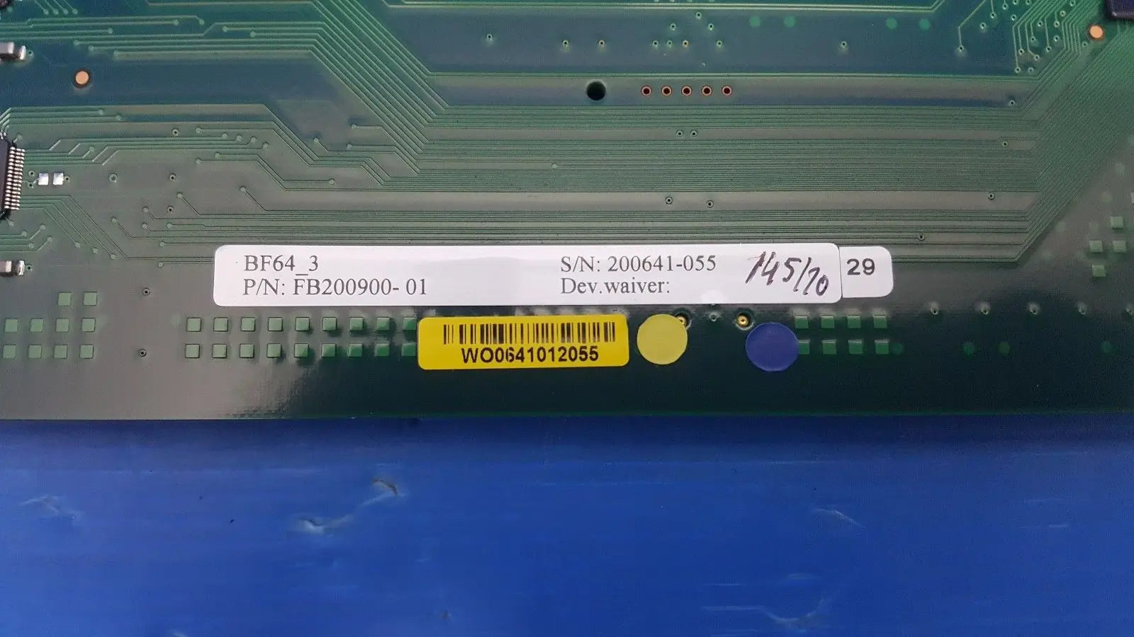 GE VINGMED Ultrasound BF64 Board P/N: FB302900 Rev.C DIAGNOSTIC ULTRASOUND MACHINES FOR SALE