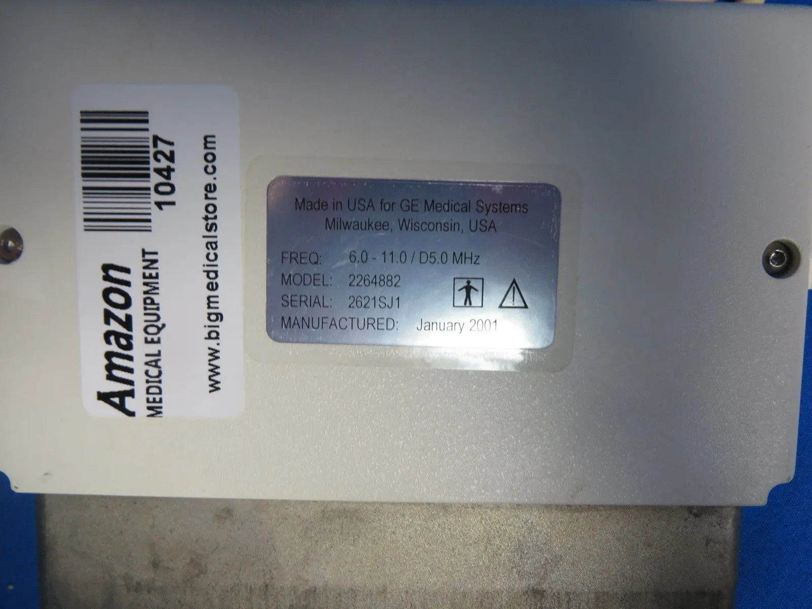 GE D5.0 MHz Vascular Ultrasound Probe, 90 Day Warranty DIAGNOSTIC ULTRASOUND MACHINES FOR SALE