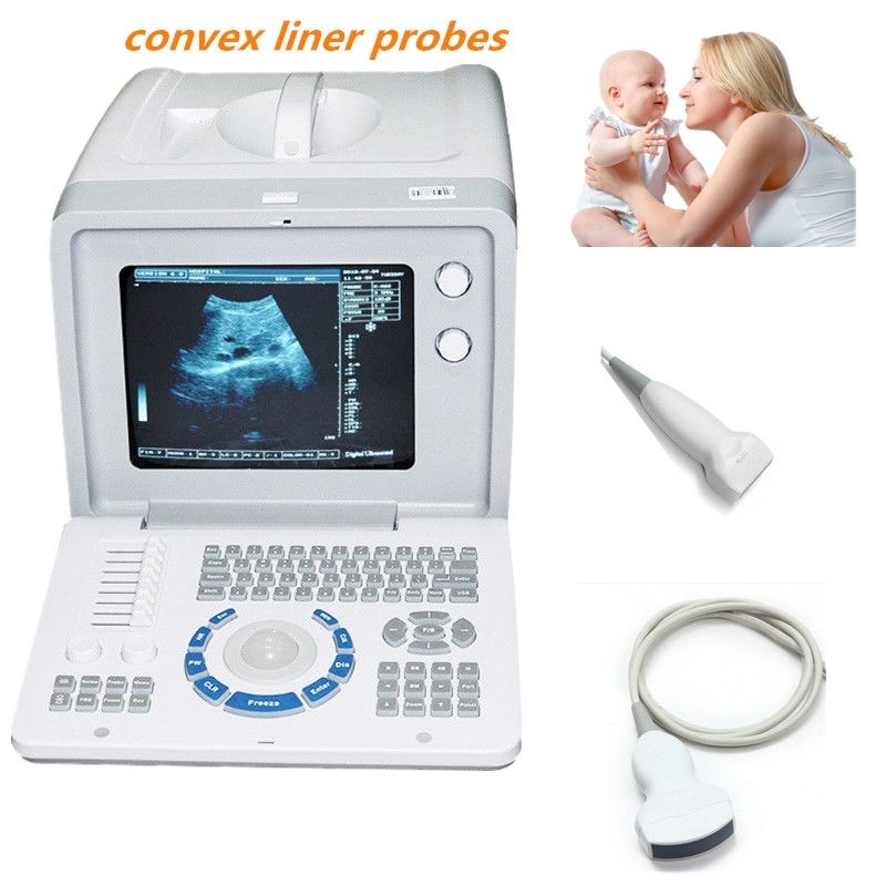Portable Digital Ultrasound Machine Covex + Linear Probes 3D CE Approved New 190891446398 DIAGNOSTIC ULTRASOUND MACHINES FOR SALE