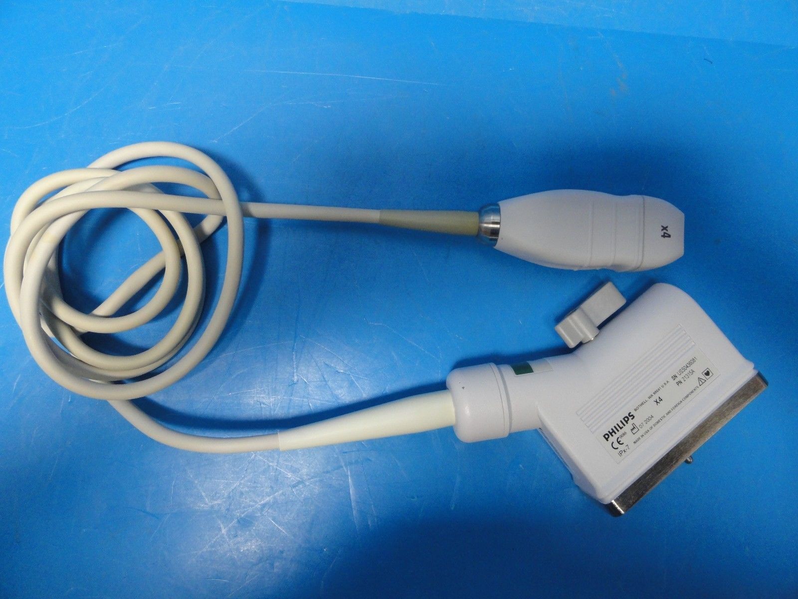 2004 Philips X4 / 21315A xMatrix Phased Array Probe for HP SONOS 7500 (8350) DIAGNOSTIC ULTRASOUND MACHINES FOR SALE