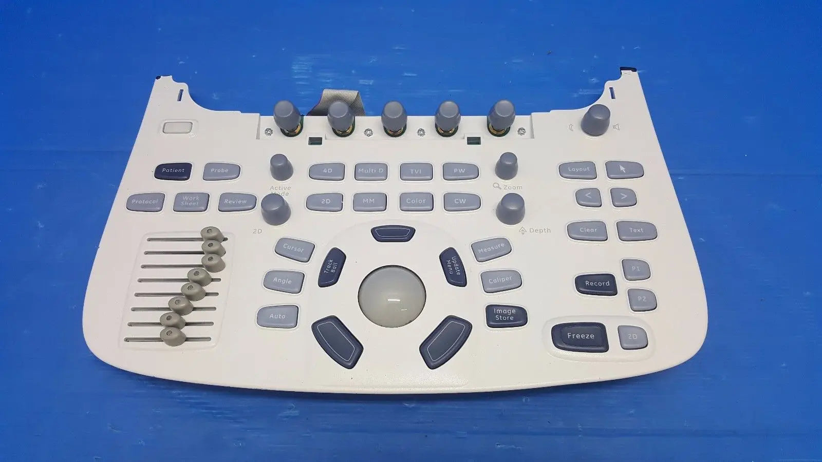 GE/Esterline p/n 9375-00271-004/1 ( GA225030/01P2 ) Ultrasound system Keyboard DIAGNOSTIC ULTRASOUND MACHINES FOR SALE