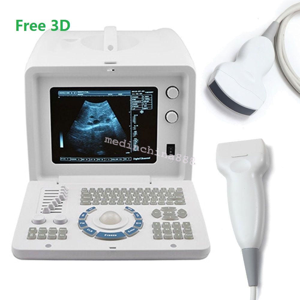 Man-Pack CCU Use Ultrasound Scanner Convex +Linear 2 Probes 3D Clear Image TOP 190891255112 DIAGNOSTIC ULTRASOUND MACHINES FOR SALE