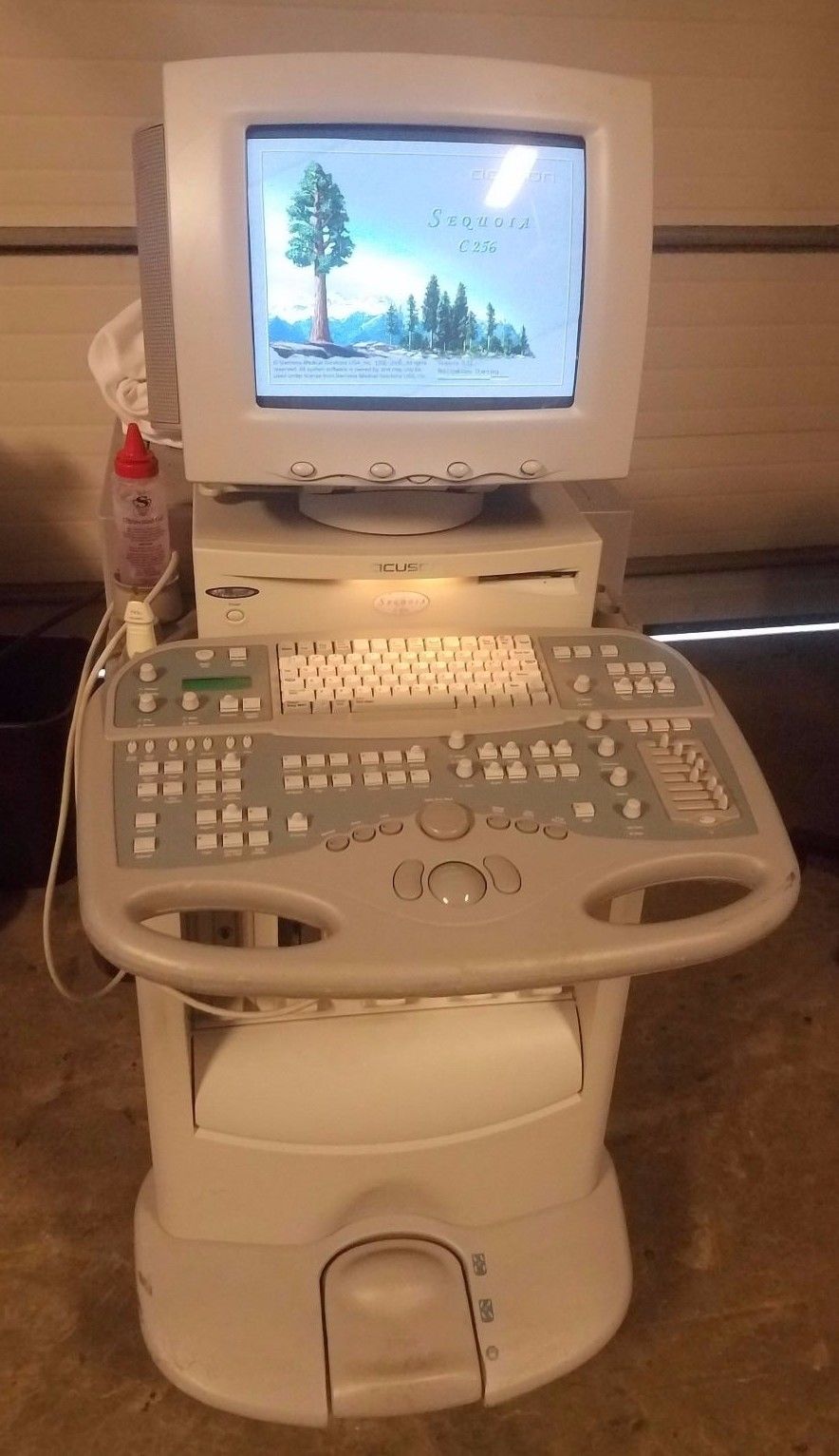 Seimens - Acuson Sequoia C256 Ultrasound System with 7V3c Probe DIAGNOSTIC ULTRASOUND MACHINES FOR SALE