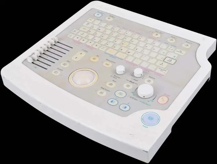 GE Medical Logiq 200 Diagnostic Ultrasound Scanner Control Panel Keypad 2158943 DIAGNOSTIC ULTRASOUND MACHINES FOR SALE
