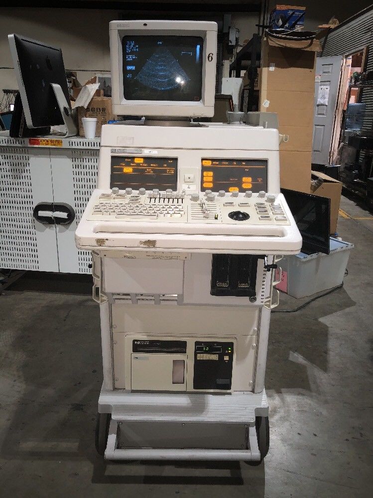 vertical shot of ultrasound